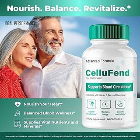CelluFend natural blood sugar support supplement benefits for daily health management